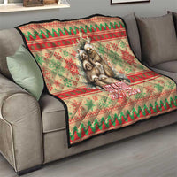 Slothy Christmas Quilt Life Is Good Take It Slow - Wonder Print Shop