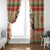 Slothy Christmas Window Curtain Life Is Good Take It Slow - Wonder Print Shop
