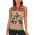 Slothy Christmas Women Sleeveless Polo Shirt Life Is Good Take It Slow - Wonder Print Shop