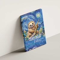 Sloth Starry Night Canvas Wall Art I'm Not Lazy - Wonder Print Shop