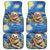 Sloth Starry Night Car Mats I'm Not Lazy - Wonder Print Shop