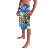 Sloth Starry Night Lavalava I'm Not Lazy - Wonder Print Shop
