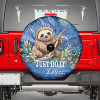 Sloth Starry Night Spare Tire Cover I'm Not Lazy - Wonder Print Shop