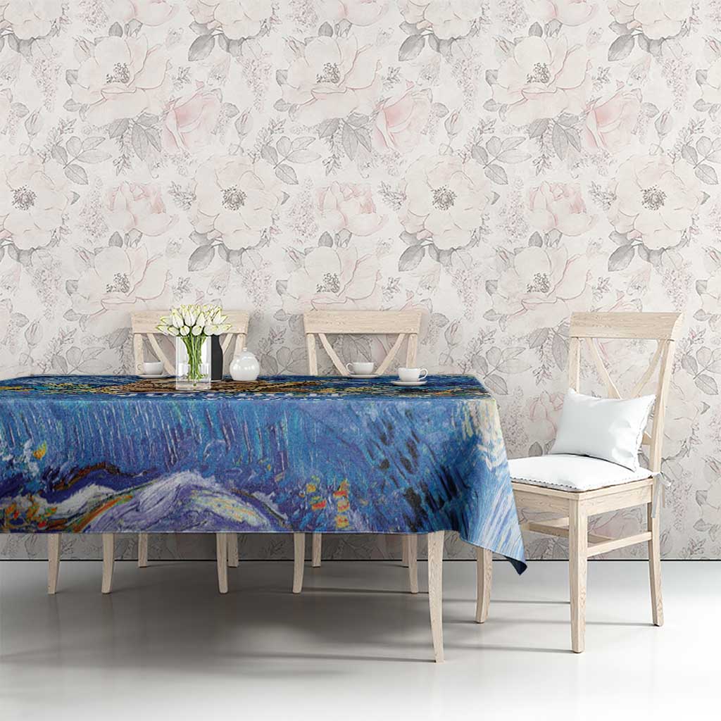Sloth Starry Night Tablecloth I'm Not Lazy - Wonder Print Shop