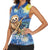 Sloth Starry Night Women Sleeveless Polo Shirt I'm Not Lazy - Wonder Print Shop