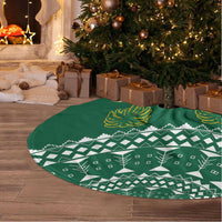 Saudi Arabia Christmas Tree Skirt Coat Of Arms Milad Mubarak - Wonder Print Shop
