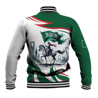 Saudi Arabia Horse Riders Baseball Jacket Arab Style - Wonder Print Shop