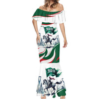 Saudi Arabia Horse Riders Mermaid Dress Arab Style - Wonder Print Shop