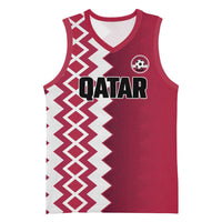 Custom Qatar Football Basketball Jersey Maroon One Go Champion - Wonder Print Shop