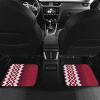 Custom Qatar Football Car Mats Maroon One Go Champion - Wonder Print Shop