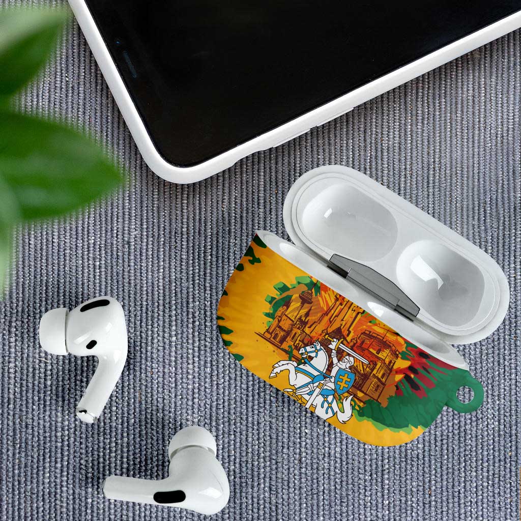 Lithuania Independence Day AirPods Case Vytis Knight National Pride