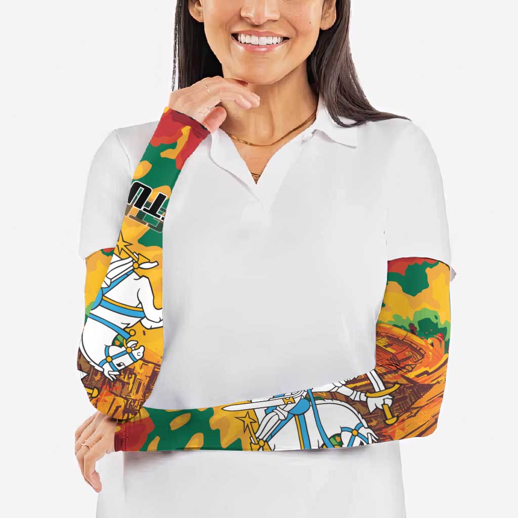 Lithuania Independence Day Arm Sleeves Vytis Knight National Pride