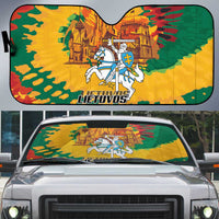 Lithuania Independence Day Auto Sun Shade Vytis Knight National Pride