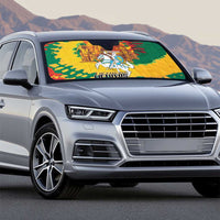 Lithuania Independence Day Auto Sun Shade Vytis Knight National Pride