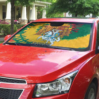 Lithuania Independence Day Auto Sun Shade Vytis Knight National Pride