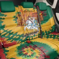 Lithuania Independence Day Back Car Seat Cover Vytis Knight National Pride