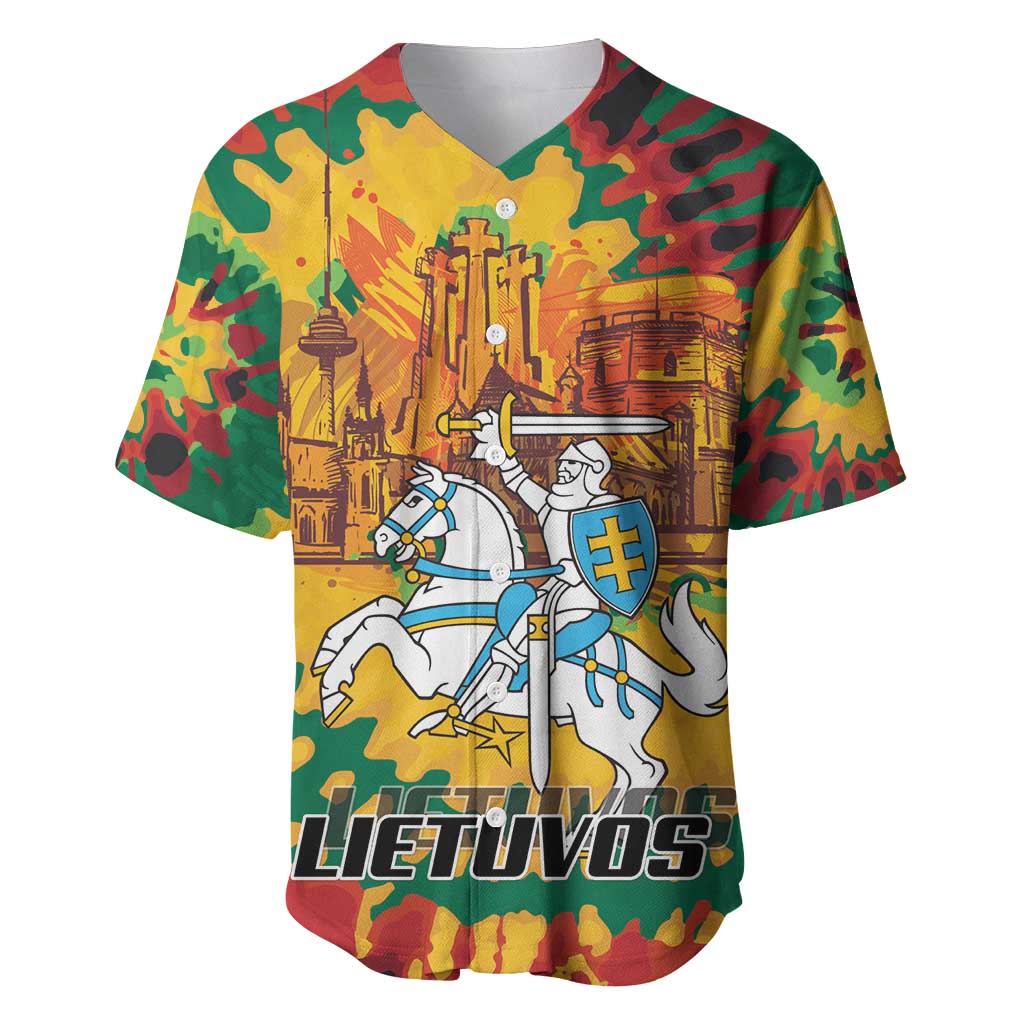 Lithuania Independence Day Baseball Jersey Vytis Knight National Pride