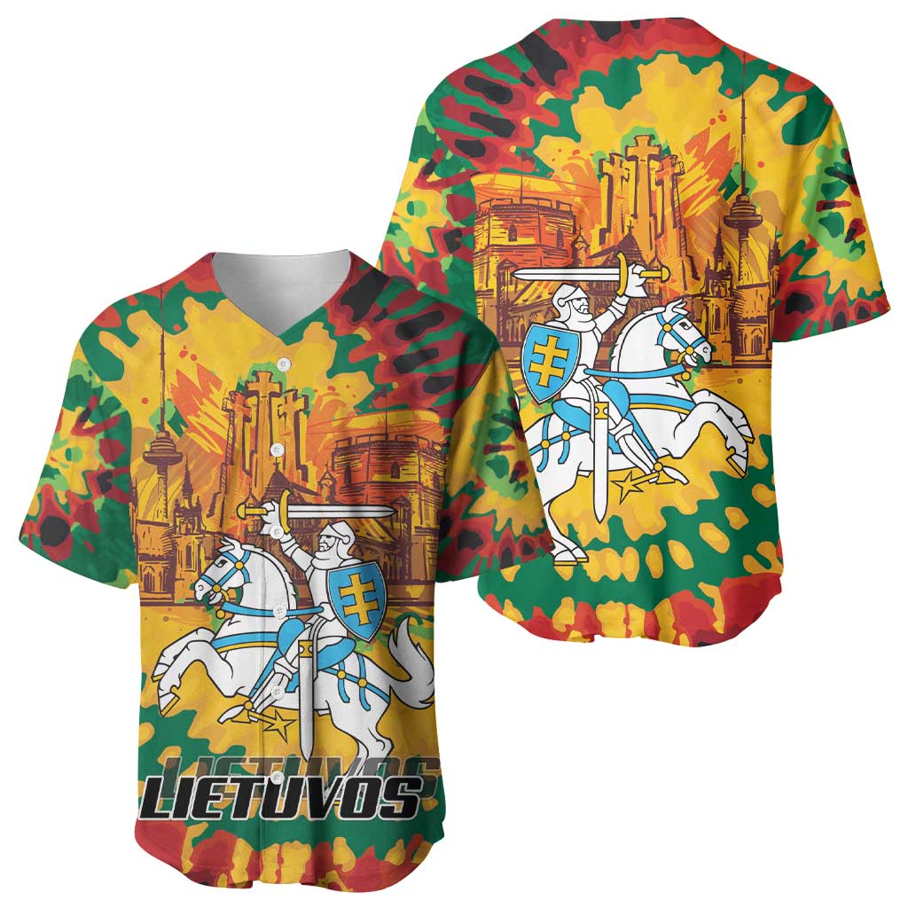 Lithuania Independence Day Baseball Jersey Vytis Knight National Pride