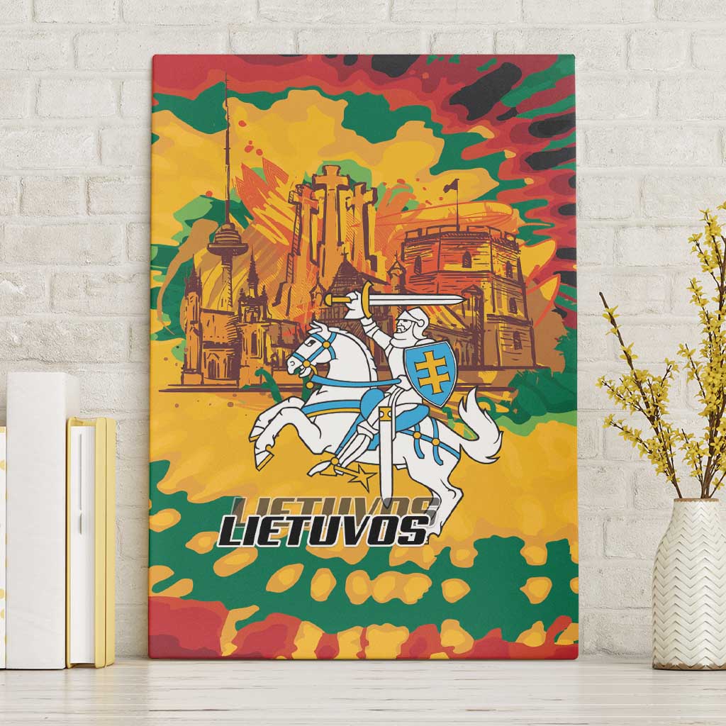 Lithuania Independence Day Canvas Wall Art Vytis Knight National Pride