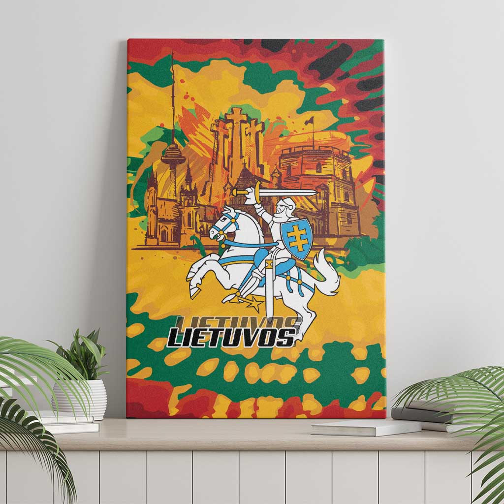 Lithuania Independence Day Canvas Wall Art Vytis Knight National Pride