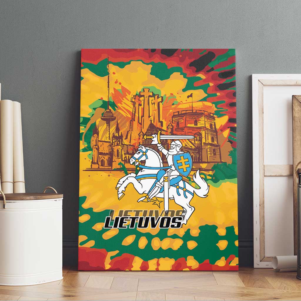 Lithuania Independence Day Canvas Wall Art Vytis Knight National Pride