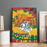 Lithuania Independence Day Canvas Wall Art Vytis Knight National Pride
