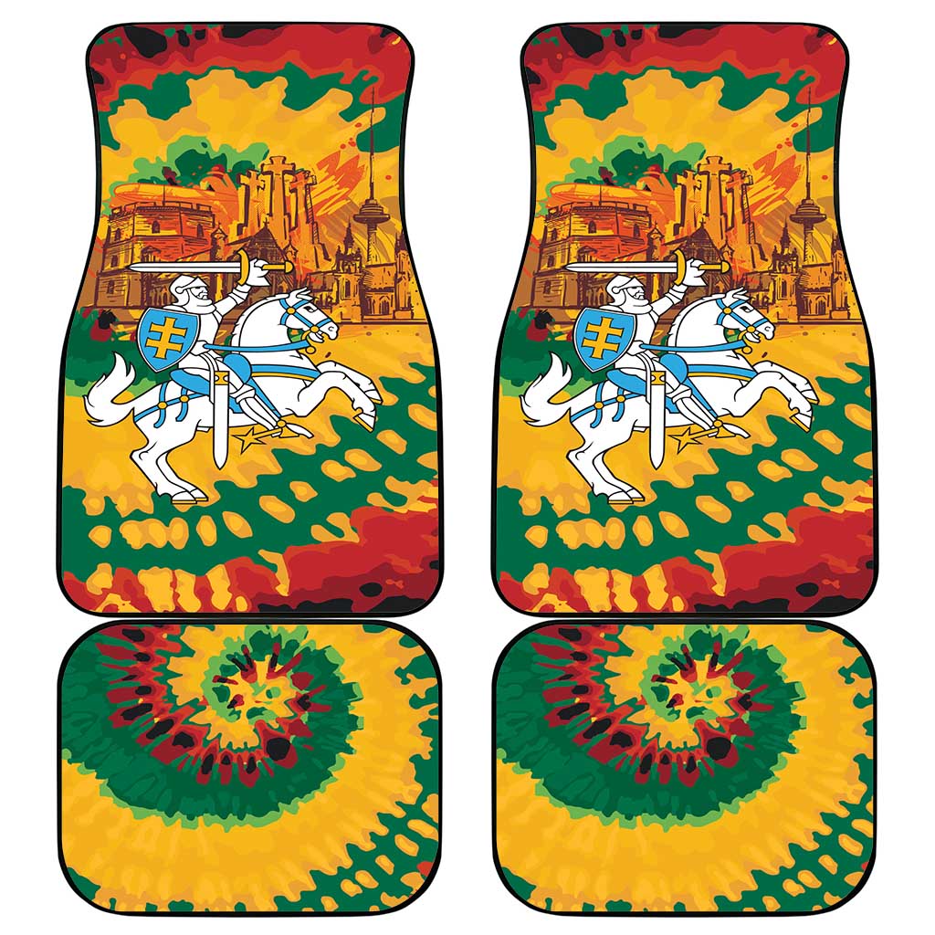 Lithuania Independence Day Car Mats Vytis Knight National Pride