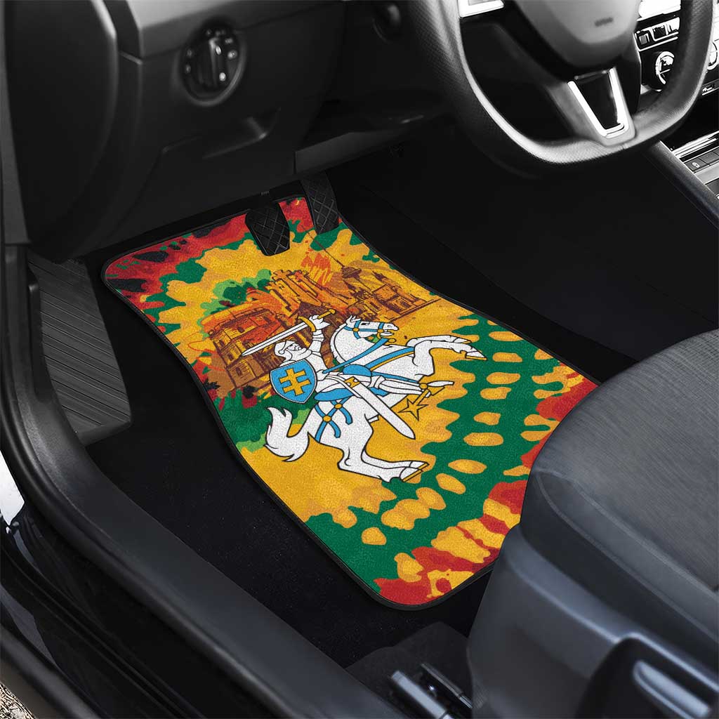 Lithuania Independence Day Car Mats Vytis Knight National Pride
