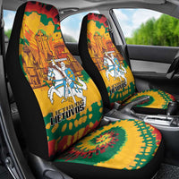 Lithuania Independence Day Car Seat Cover Vytis Knight National Pride