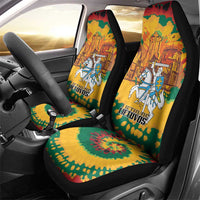 Lithuania Independence Day Car Seat Cover Vytis Knight National Pride