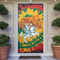 Lithuania Independence Day Door Cover Vytis Knight National Pride