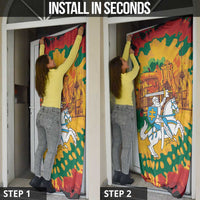 Lithuania Independence Day Door Cover Vytis Knight National Pride