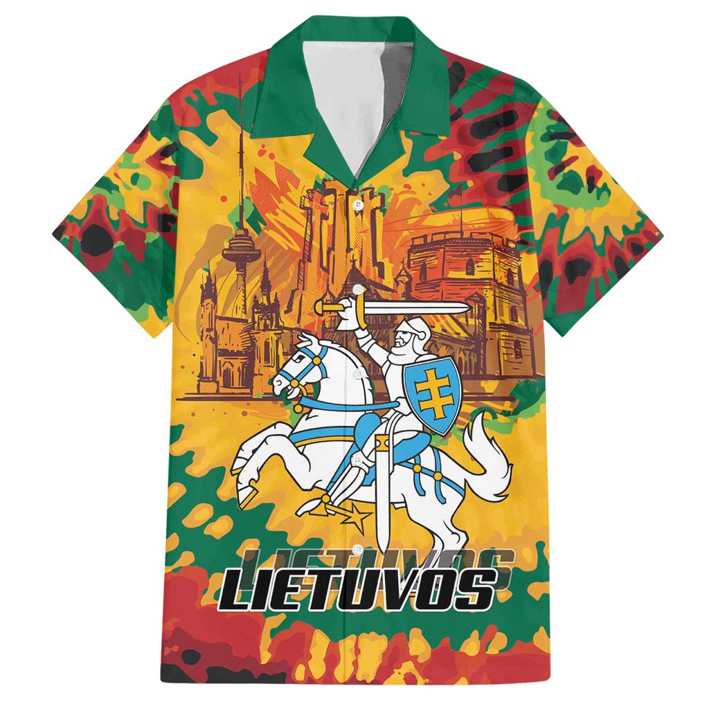 Lithuania Independence Day Hawaiian Shirt Vytis Knight National Pride