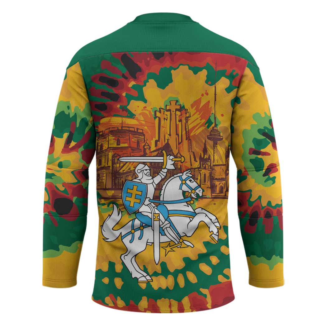 Lithuania Independence Day Hockey Jersey Vytis Knight National Pride