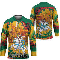 Lithuania Independence Day Hockey Jersey Vytis Knight National Pride