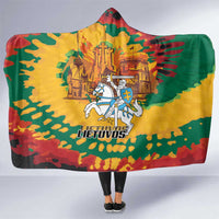 Lithuania Independence Day Hooded Blanket Vytis Knight National Pride