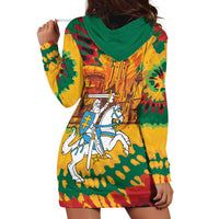 Lithuania Independence Day Hoodie Dress Vytis Knight National Pride