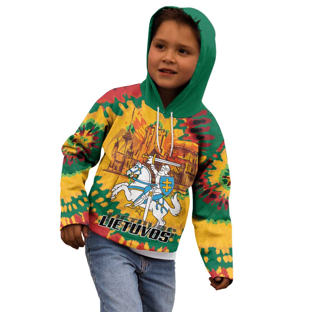Lithuania Independence Day Kid Hoodie Vytis Knight National Pride