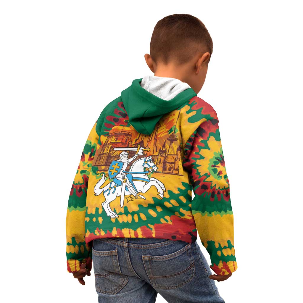 Lithuania Independence Day Kid Hoodie Vytis Knight National Pride