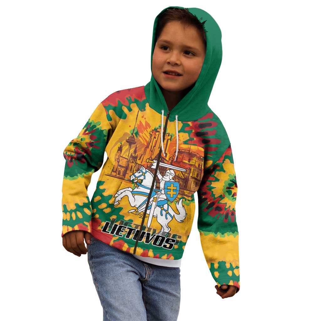 Lithuania Independence Day Kid Hoodie Vytis Knight National Pride