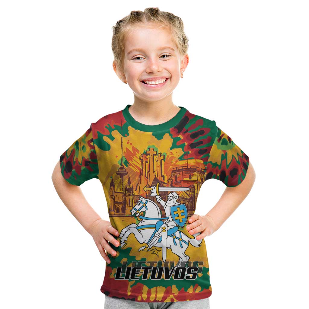 Lithuania Independence Day Kid T Shirt Vytis Knight National Pride