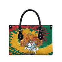 Lithuania Independence Day Leather Bag Vytis Knight National Pride