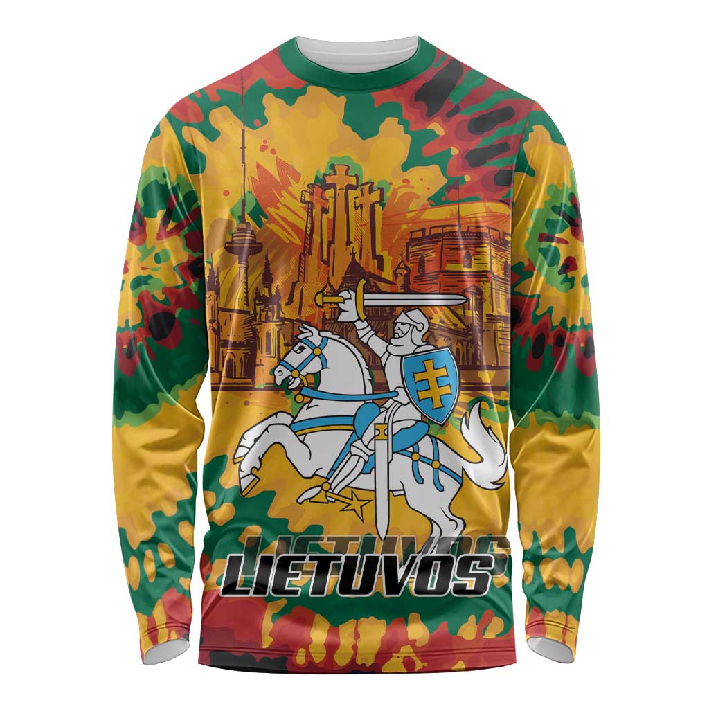 Lithuania Independence Day Long Sleeve Shirt Vytis Knight National Pride