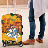 Lithuania Independence Day Luggage Cover Vytis Knight National Pride