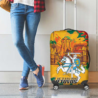 Lithuania Independence Day Luggage Cover Vytis Knight National Pride