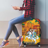 Lithuania Independence Day Luggage Cover Vytis Knight National Pride