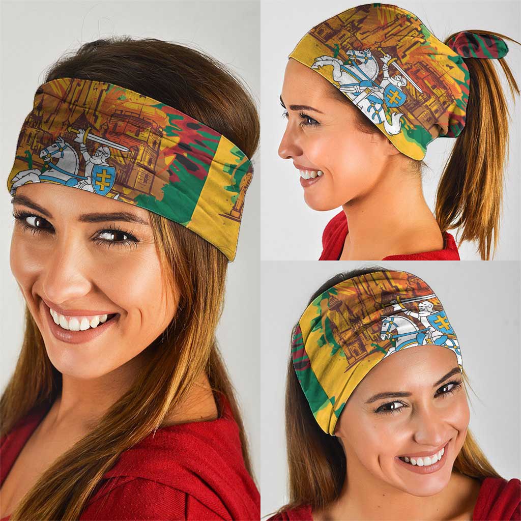 Lithuania Independence Day Neck Gaiter Vytis Knight National Pride