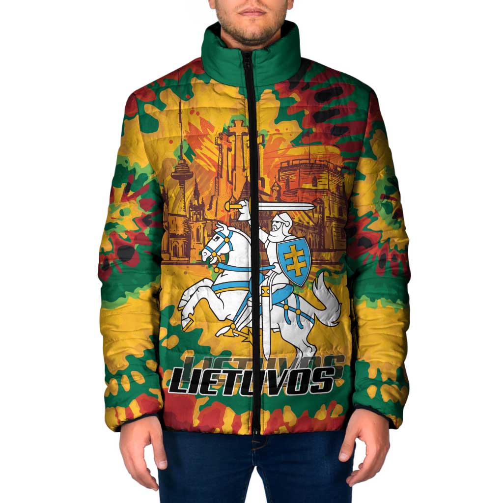 Lithuania Independence Day Padded Jacket Vytis Knight National Pride