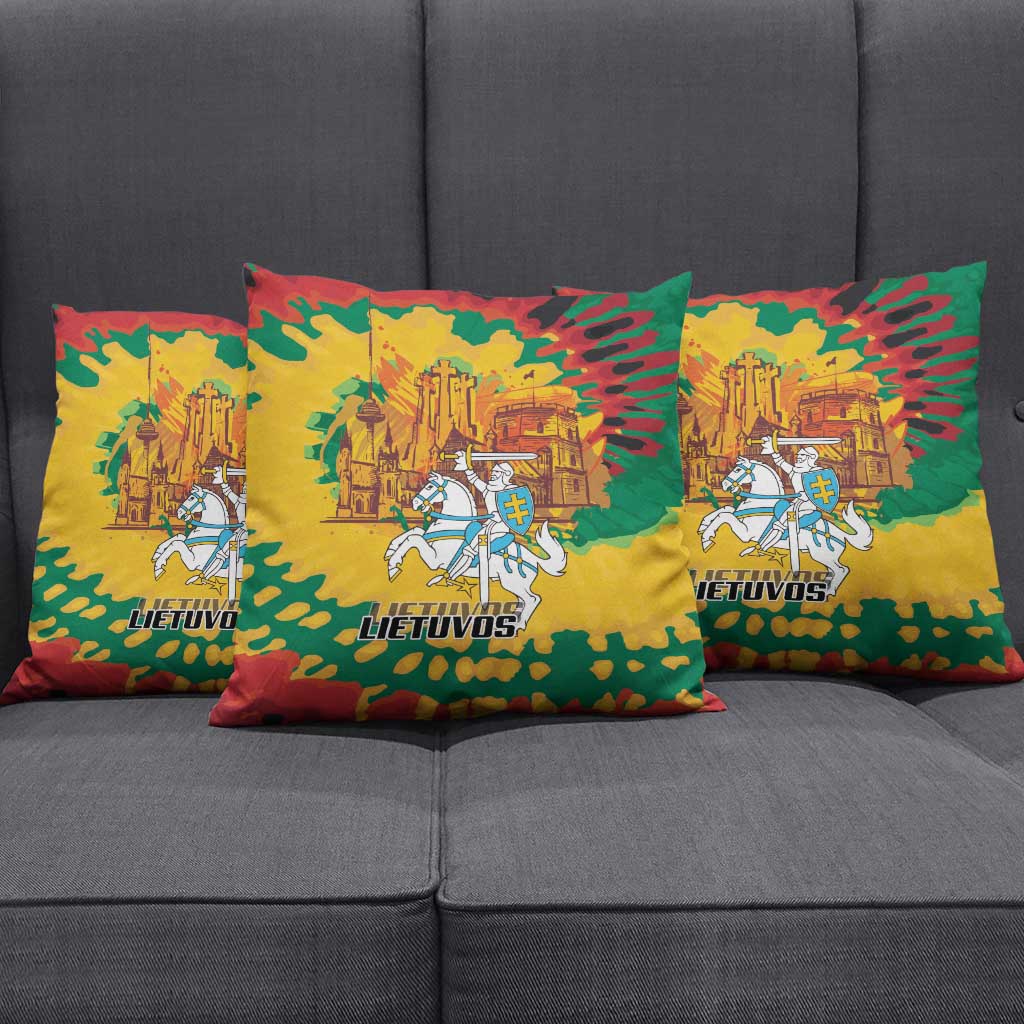 Lithuania Independence Day Pillow Cover Vytis Knight National Pride