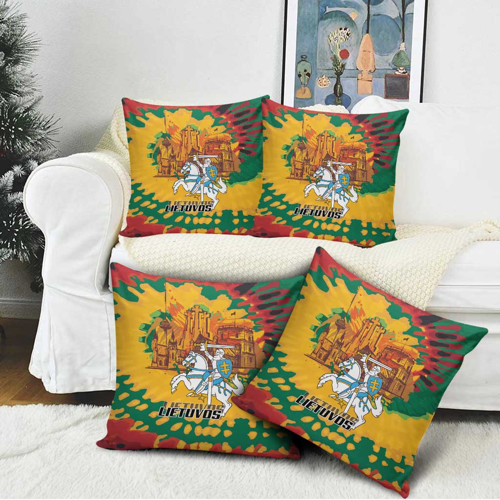 Lithuania Independence Day Pillow Cover Vytis Knight National Pride